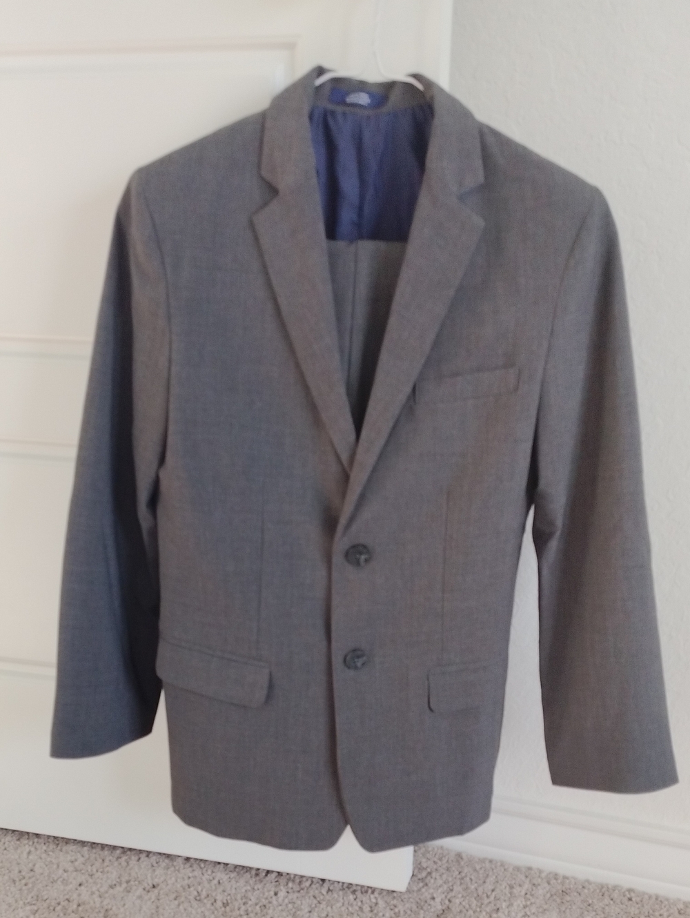 Boy's Gray Izod Suit